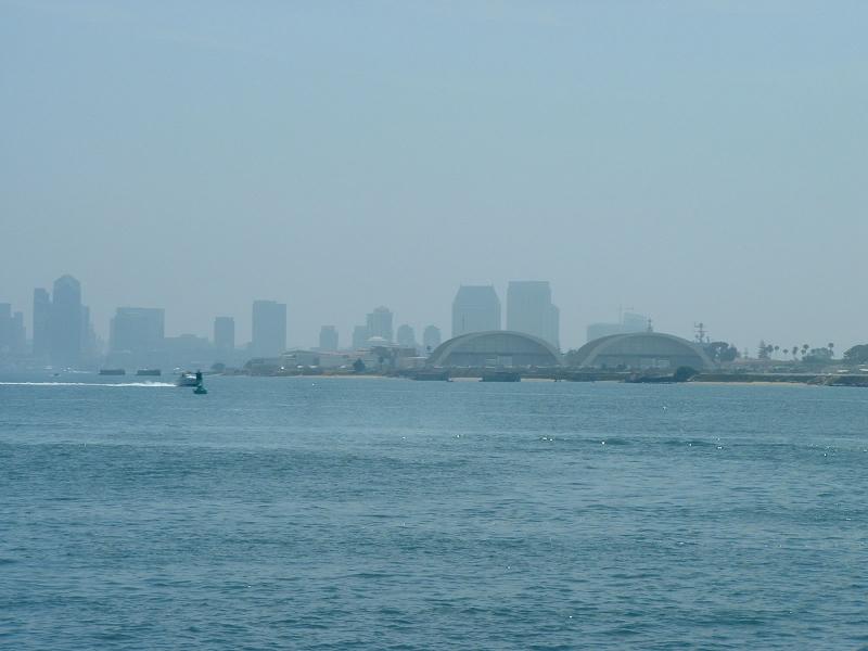 San Diego coastline - from Shelter Island