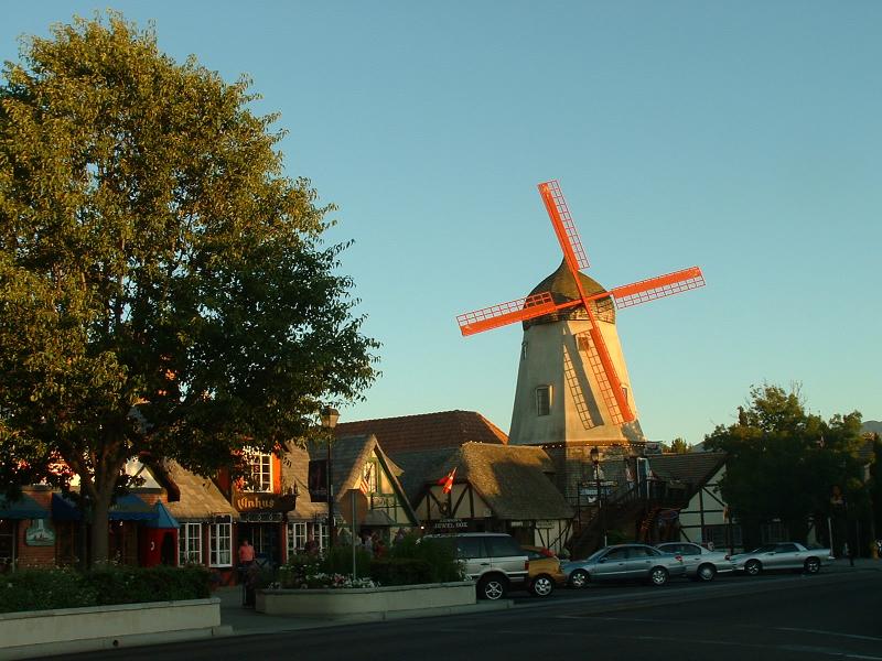 A windmill at Solvang