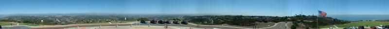 360 degree view of San Diego and La Jolla, Soledad Mountain