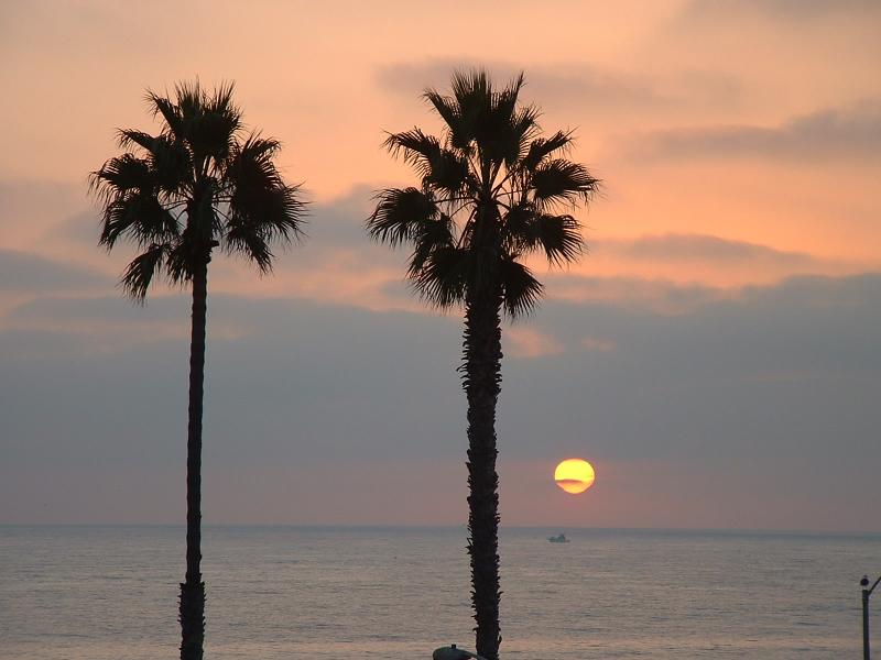 Sunset at Oceanside