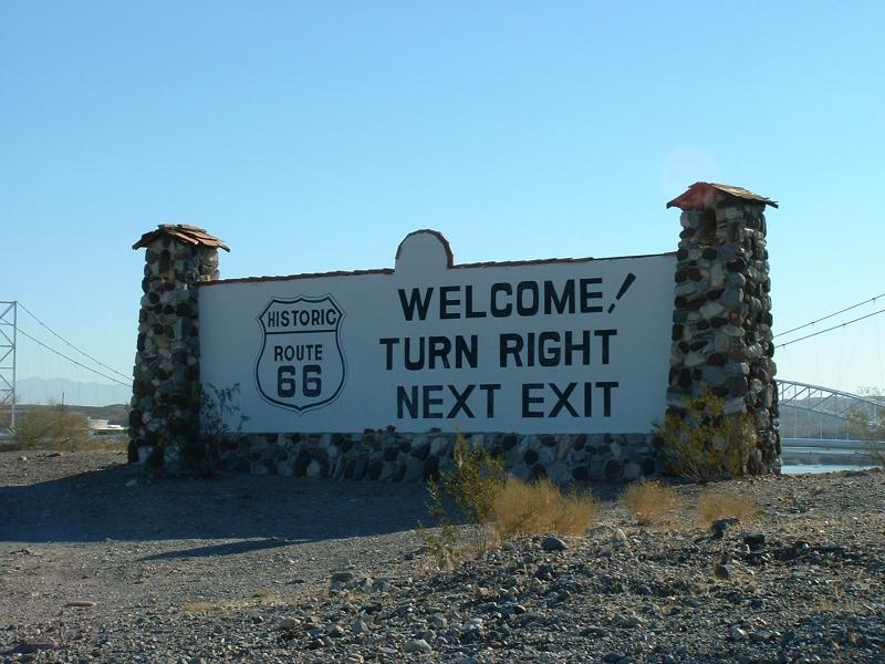 The start of Historical Route 66