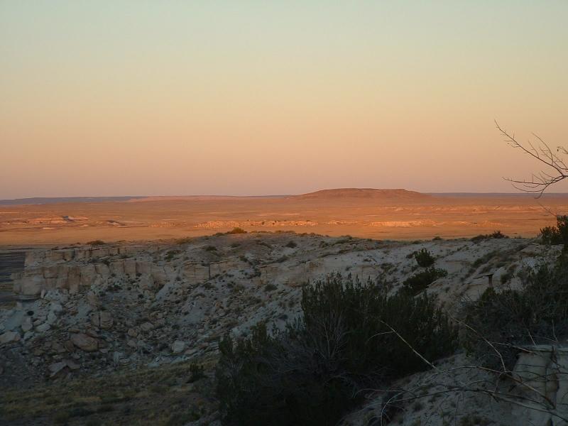 Painted Desert at sunset, PFNP