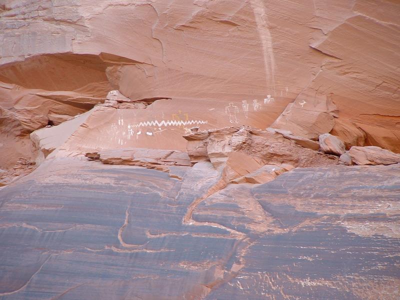 Petroglyphs in Canyon de Chelly