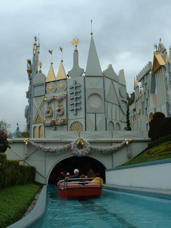 its a small world!  Disneyland