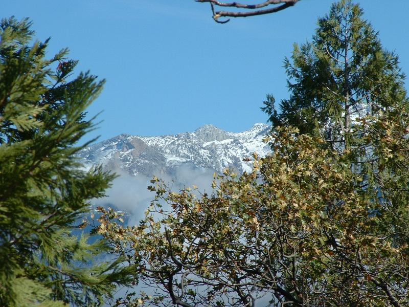 Snow covered mountain, Sequoia and Kings Canyon