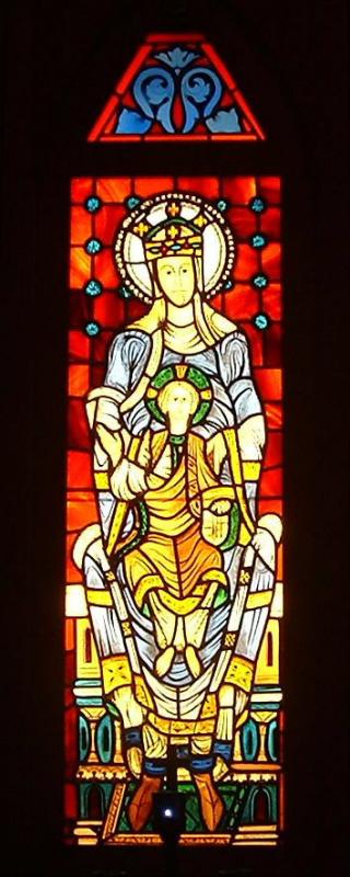 Stained glass window, Grace Cathedral, San Francisco