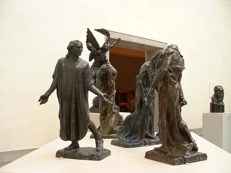 Rodin's 'The Muses' at the Palace of the Legion of Honour. San Francisco