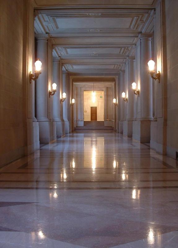 Corridoor at City Hall, San Francisco