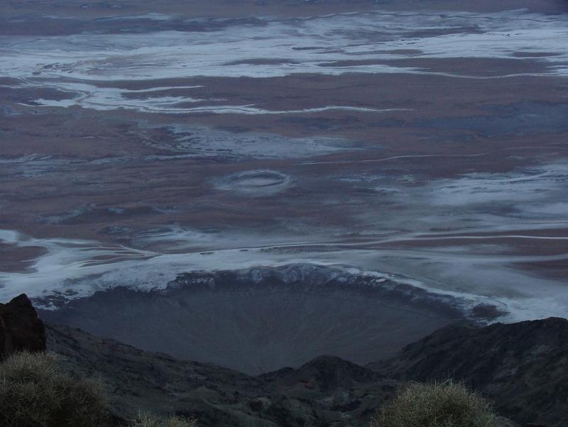 Sunset at Dante's View looking at Badwater, Death Valley National Park