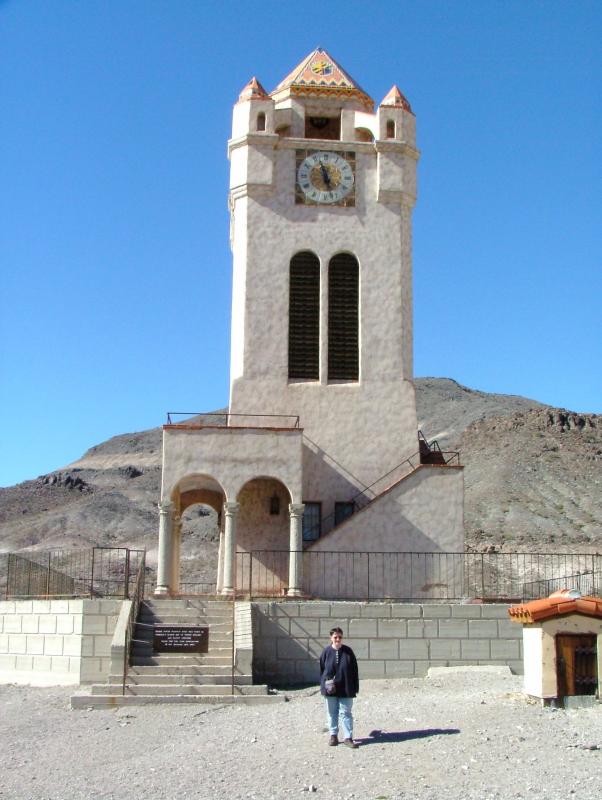 The chime tower, Scotty's Castle, Death Valley National Park