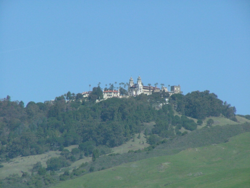 Hearst Castle from the Visitor's Center, San Simeon, California