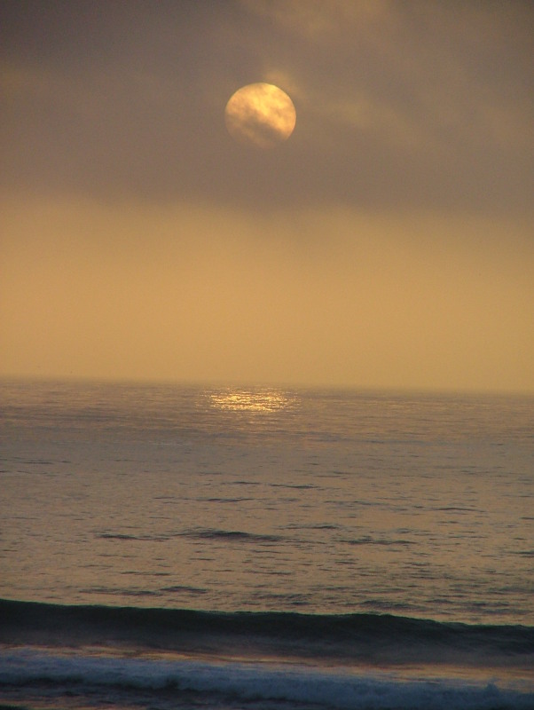Sunset at Lompoc, California