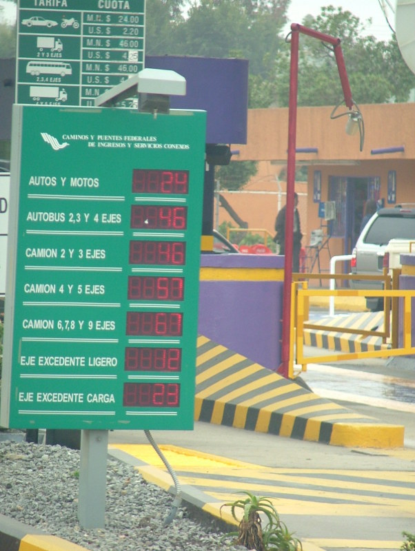 Toll Booth, on the way to Rosarita Beach, Mexico