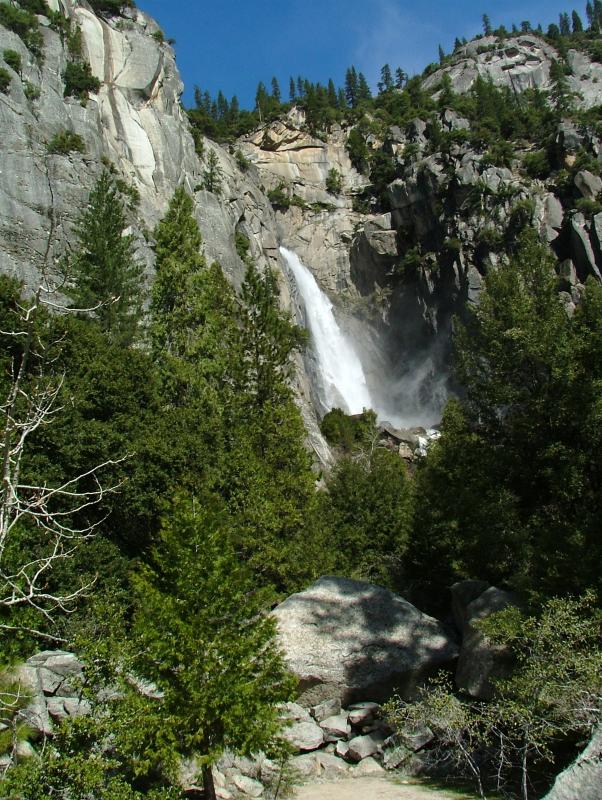 The Cascades Waterfall, Yosemite National Park, California