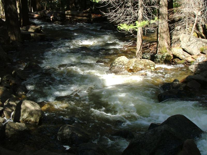 The Merced River, Yosemite National Park, California
