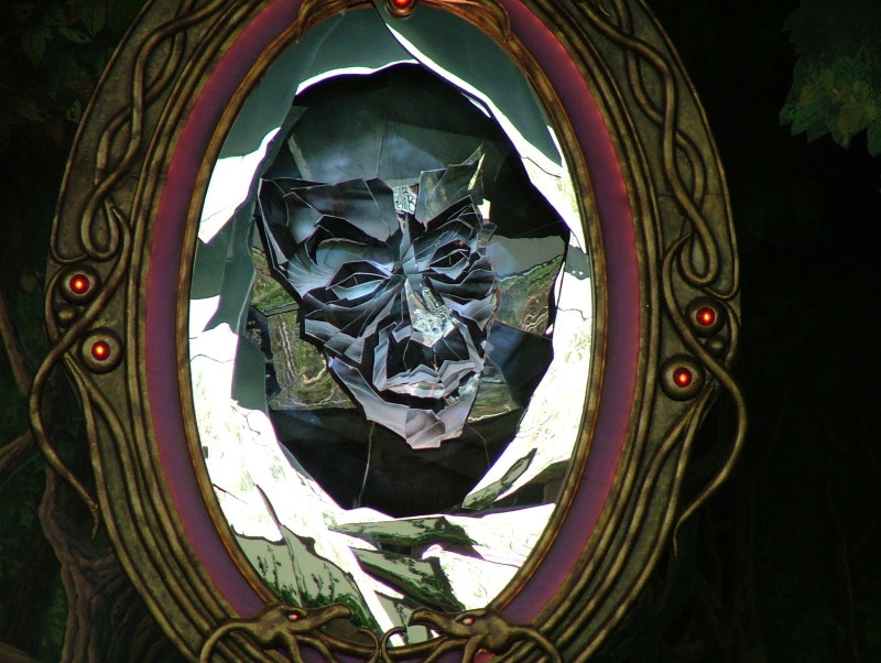 Mirror, Mirror on the wall ... Disneyland, California