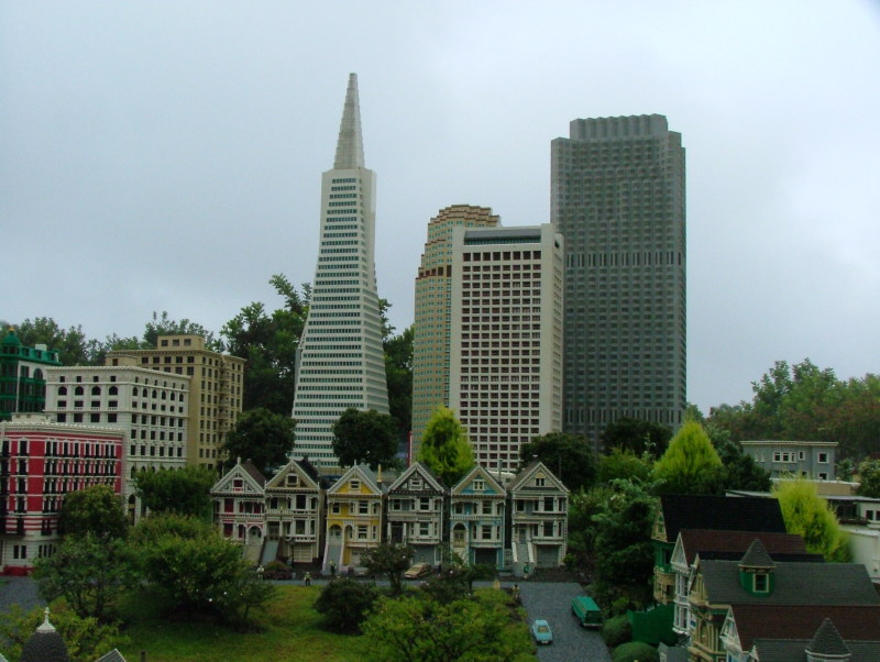 San Francisco, Miniland, Legoland, Carlsbad, California