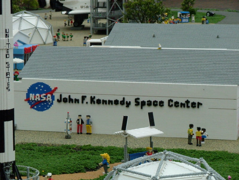 Kennedy Space Center, Miniland, Legoland, Carlsbad, California