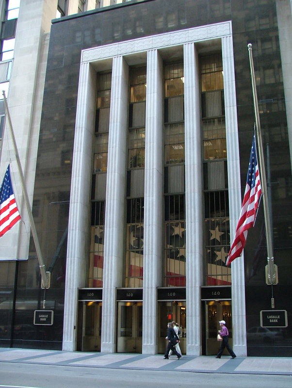 Entrance to The Field Building, Chicago