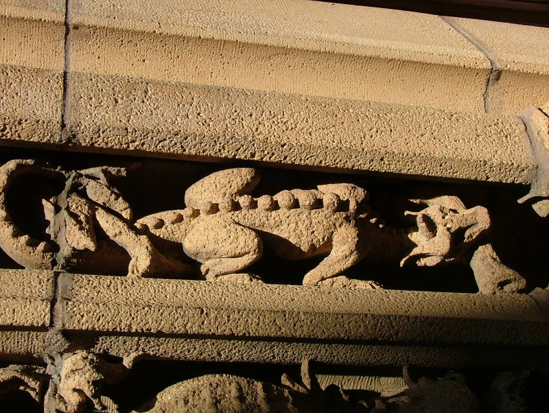 Terracotta dragons, Fisher Building, Chicago