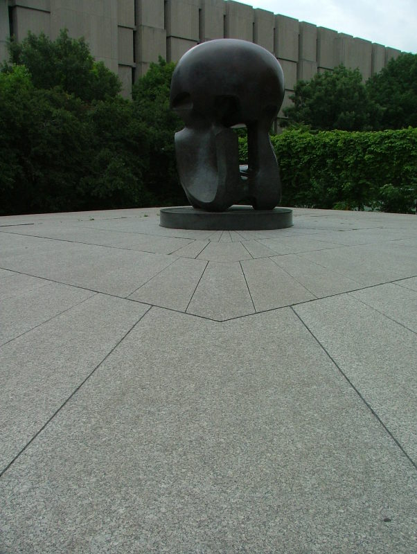 Site of the first self-sustaining controlled chain reaction December 2, 1942, Henry Moore's 