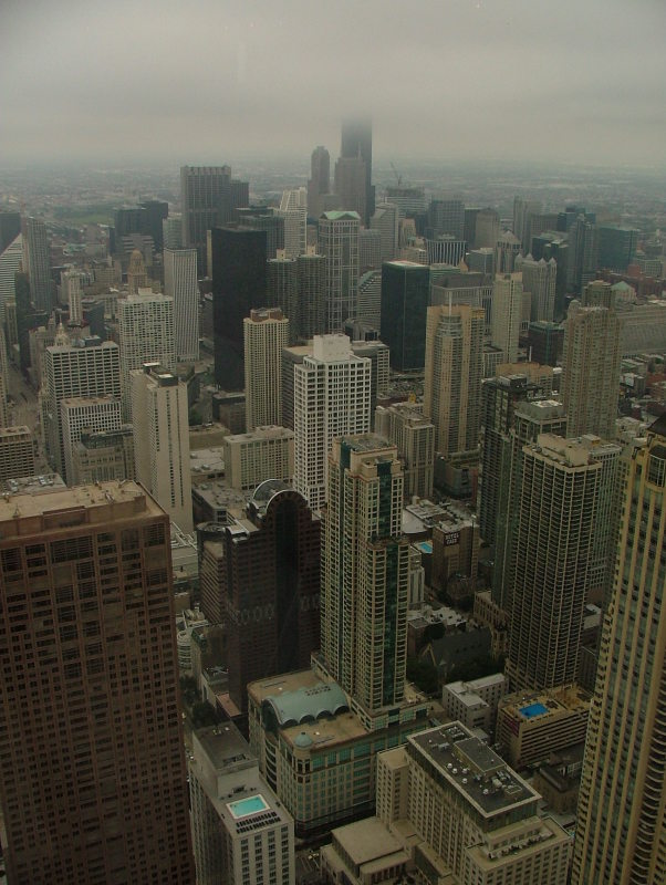 View from the John Hancock building, Chicago