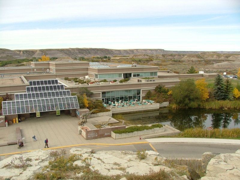 Royal Tyrrell Museum, near Drumheller, Alberta, Canada