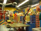 A workshop at Legoland.