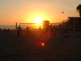 Volleyball at the beach on the way back from Santa Barbara county.