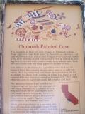 Chumash painted cave.