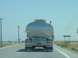 Driving along highway 46. Driving along highway 46.