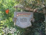 Indiana Jones ride at Disneyland.
