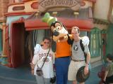 It's Goofy ... and Rob and Jo.