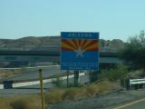 We enter Arizona