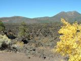 Lava along the roadside at Sunset Crater Volcano National Monument