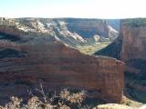 Looking along Canyon del Muerto, Canyon de Chelly National Monument