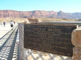 Navajo Bridge, Arizona.