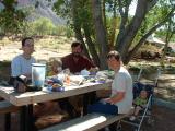 Lunch at the Zion Canyon visitor centre.