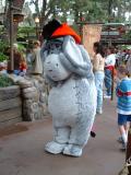 Eeyore in Christmas getup, Disneyland