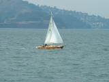 A yacht on San Francisco bay