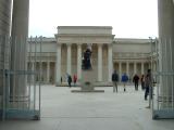 Rodin's 'The Thinker', in the Palace of the Legion of Honour, San Francisco