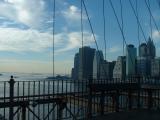 Manhattan Skyline from Brooklyn Bridge, New York City Manhattan Skyline from Brooklyn Bridge, New York City