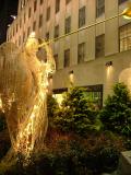 Angel near Rockefeller Center, New York City