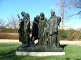 Monument to the Burghers of Calais, Hirshhorn Sculpture Garden, Washington DC