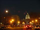 The Capitol Building at night, Washington DC