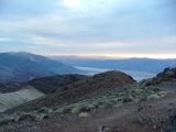 Rob enjoys the sunset at Dante's View, Death Valley National Park