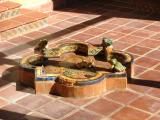 One of the many water fountains, Scotty's Castle, Death Valley National Park