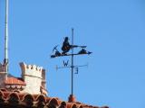 The weather-vane at Scotty's Castle, Death Valley National Park