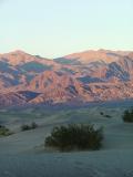 Sunset over the sand dunes, Death Valley National Park Sunset over the sand dunes, Death Valley National Park