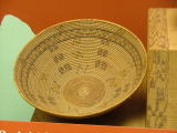 A woven bowl, Mission Santa Barbara, Santa Barbara, California